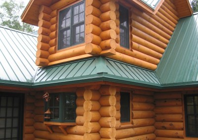 Log Home Custom Windows
