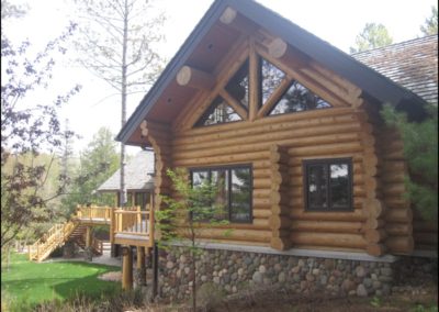 Luxury Log Home Timber Home Builder Duluth MN
