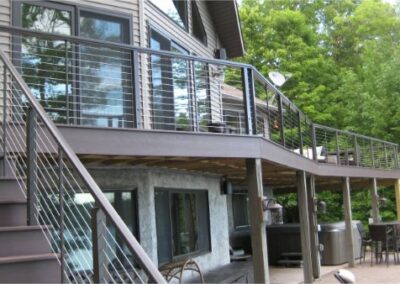 Big Deck With Underneath Patio Space