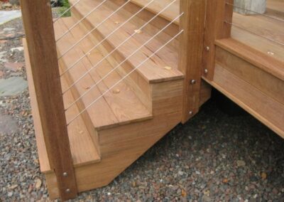 Composite Deck Stairs Railing