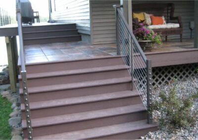 Composite Decking Stairs No Maintenance