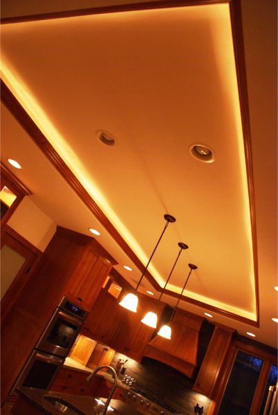 Kitchen Ceiling Ambience Lighting