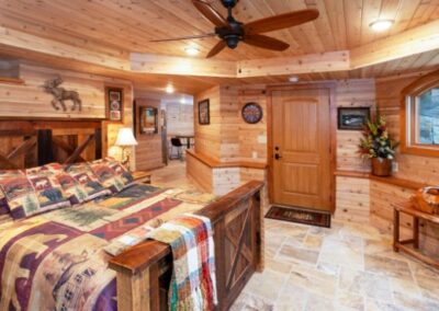 Natural Material Bedroom Custom Build
