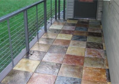 New Deck Concrete Tile