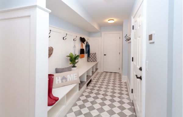 New Entry With Mudroom And Storage