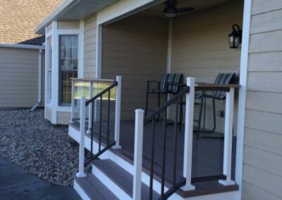 New Front Porch Low Maintenance
