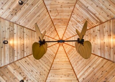 Octagon Wooden Ceiling