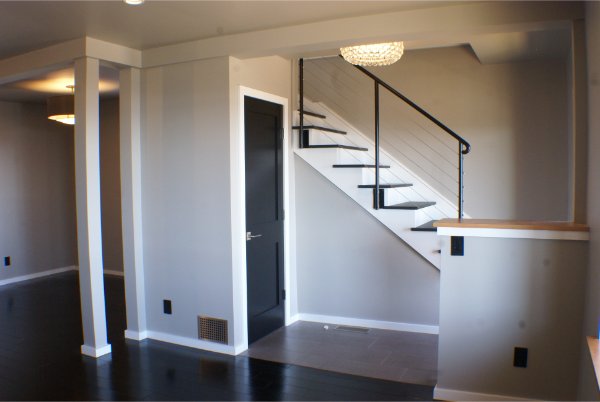 Renovation Front Entry With Stairs