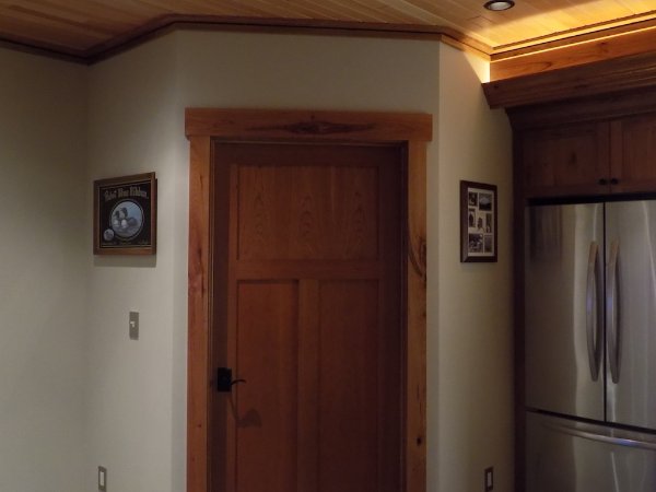 Wood Detail For Doors Ceiling Basement